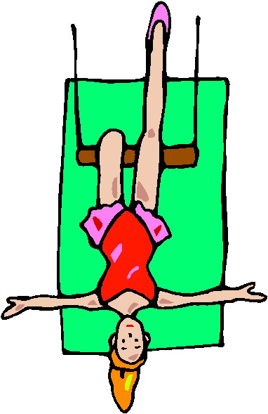 Acrobats clip art