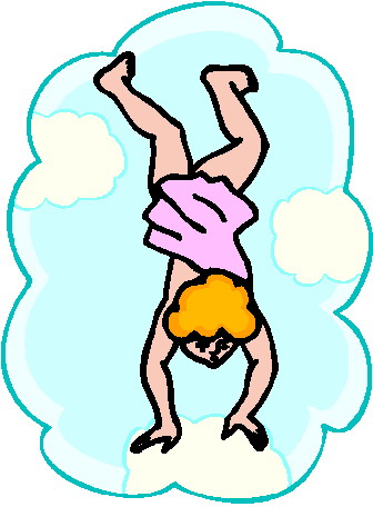 Acrobats clip art