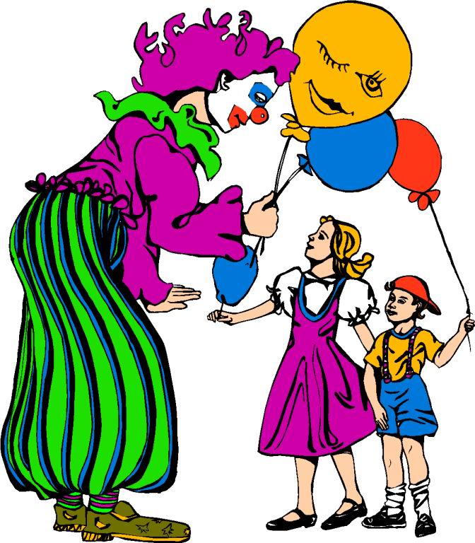 Clowns clip art