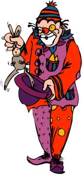 Clowns clip art