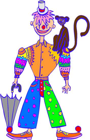 Clowns clip art