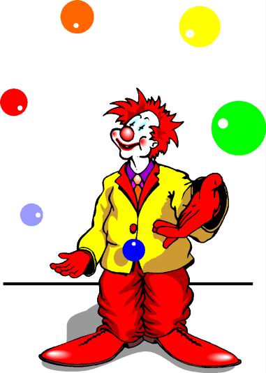 Clowns clip art