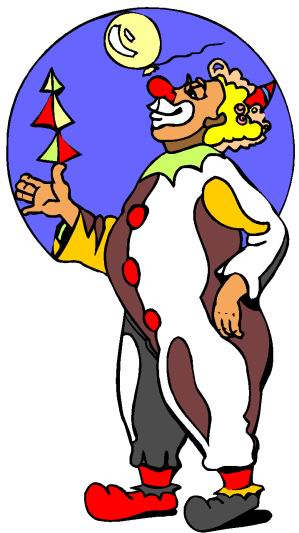 Clowns clip art