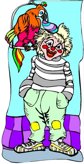 Clowns clip art