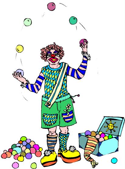 Clowns clip art