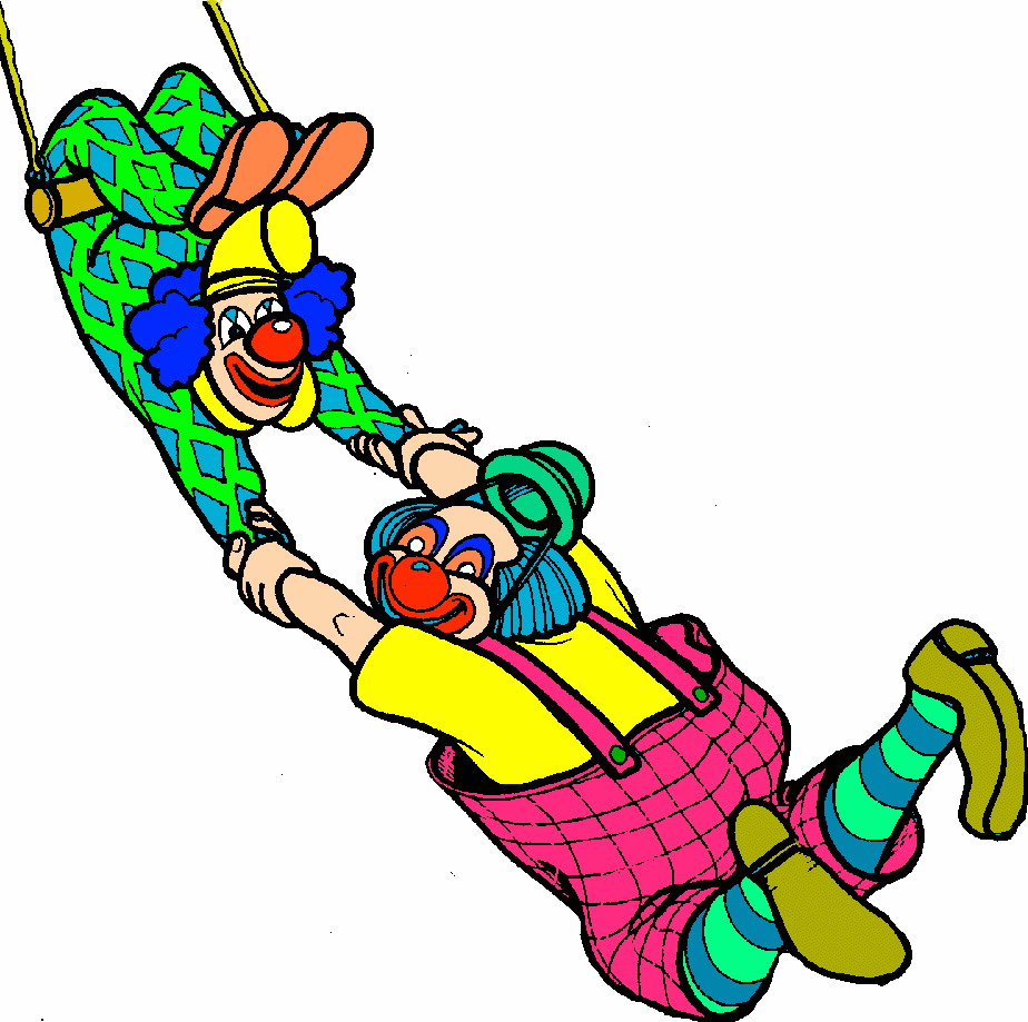 Clowns clip art