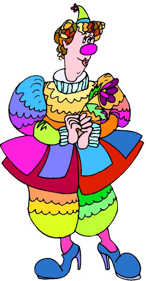 Clowns clip art