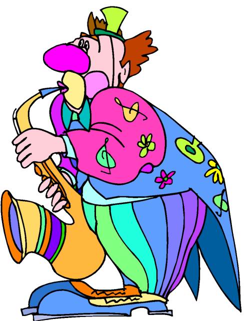 Clowns clip art