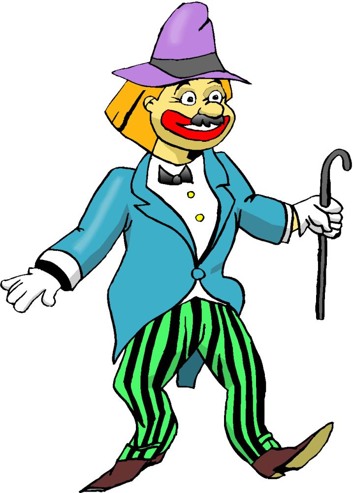 Clowns clip art