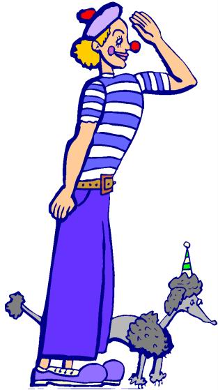 Clowns clip art