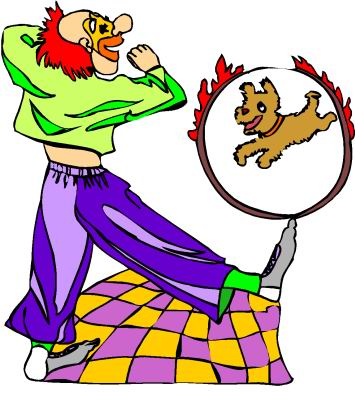 Clowns clip art