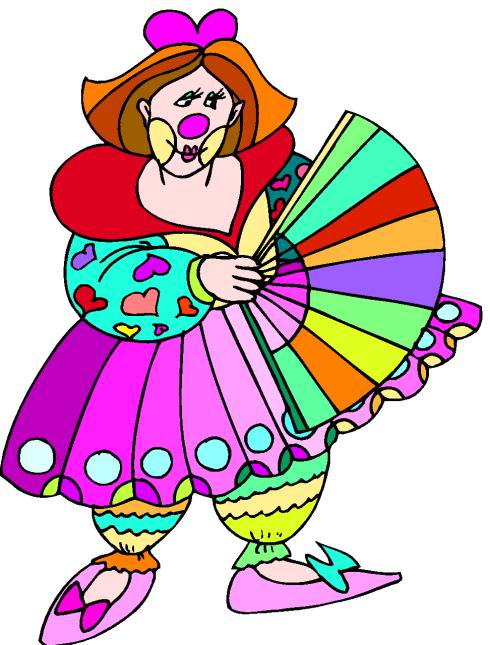 Clowns clip art