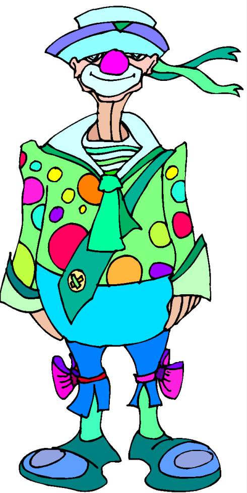 Clowns clip art