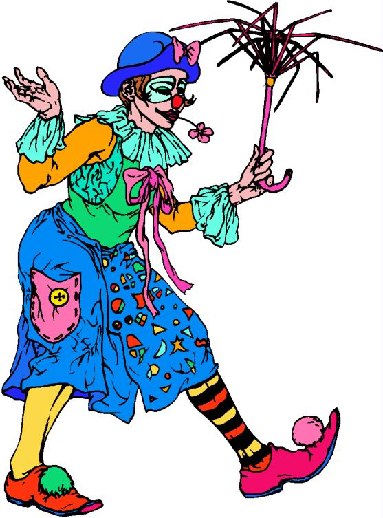 Clowns clip art