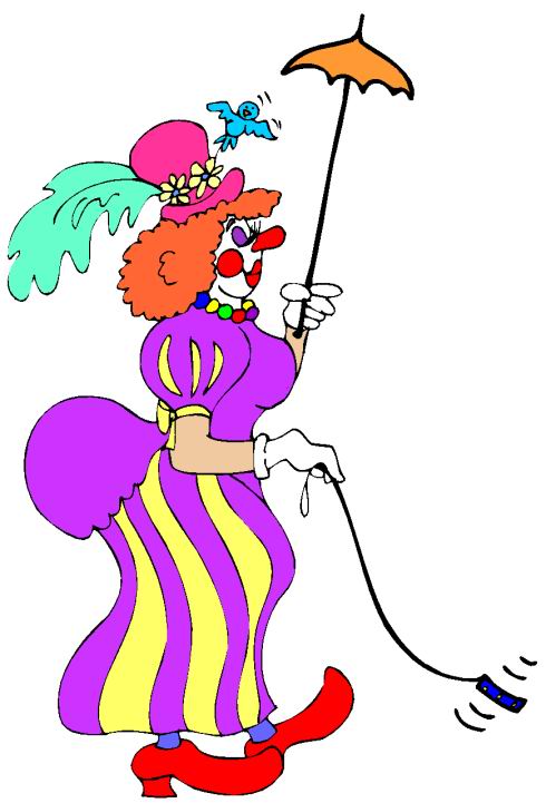 Clowns clip art