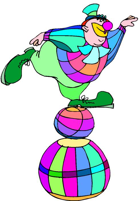 Clowns clip art