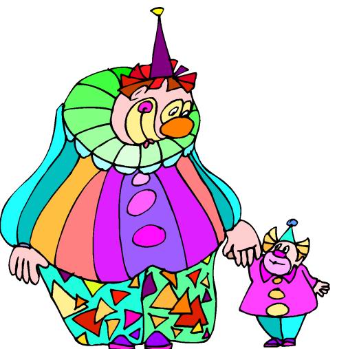 Clowns clip art