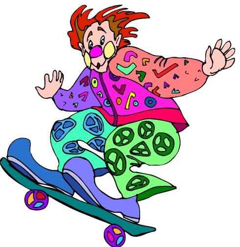 Clowns clip art