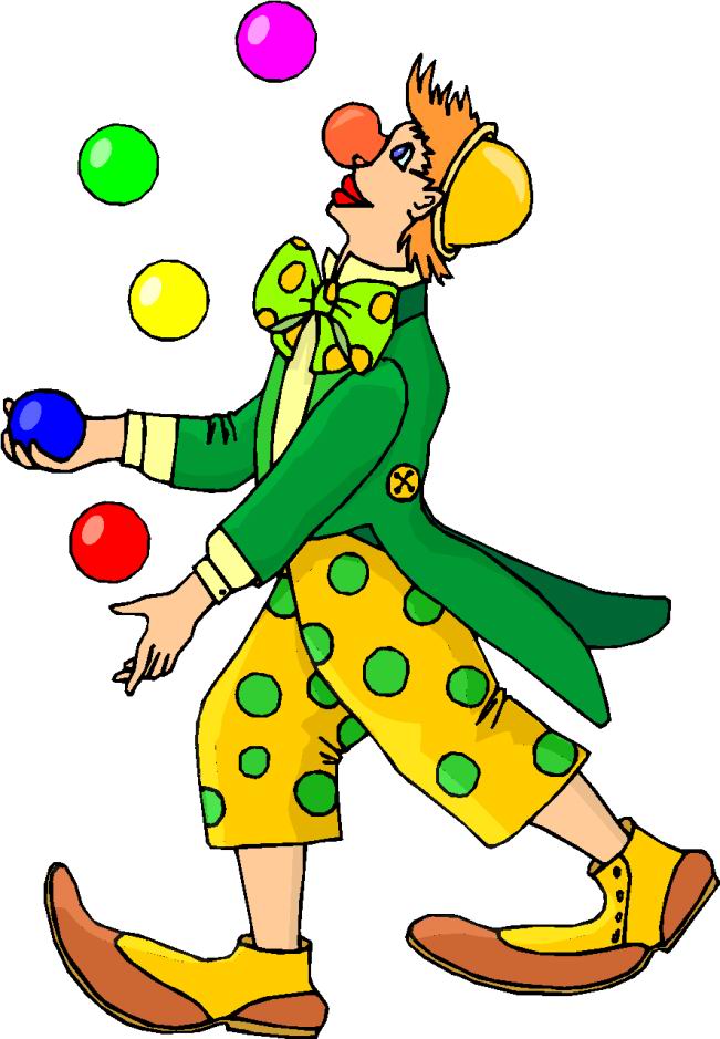 Clowns clip art