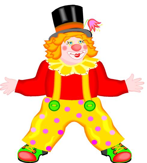 Clowns clip art