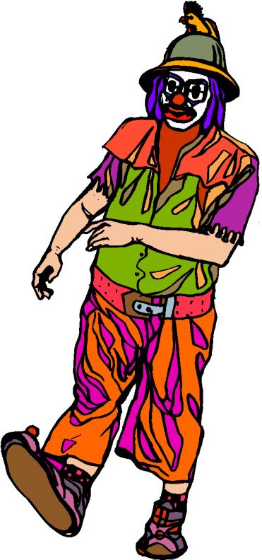 Clowns clip art