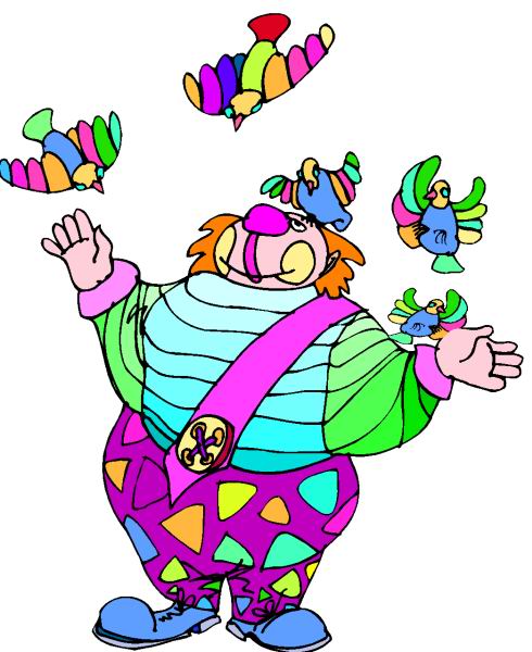 Clowns clip art