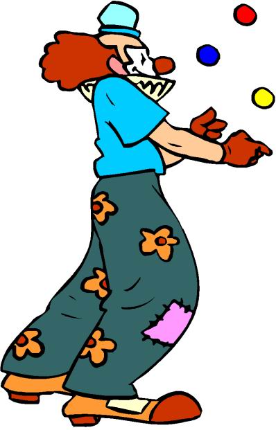 Clowns clip art