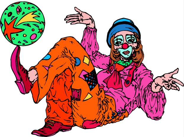 Clowns clip art