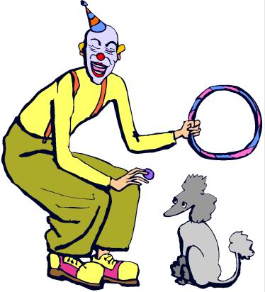 Clowns clip art