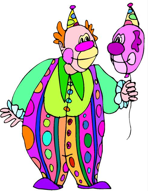 Clowns clip art