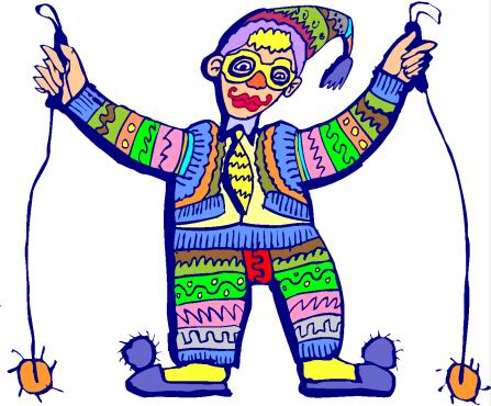 Clowns clip art