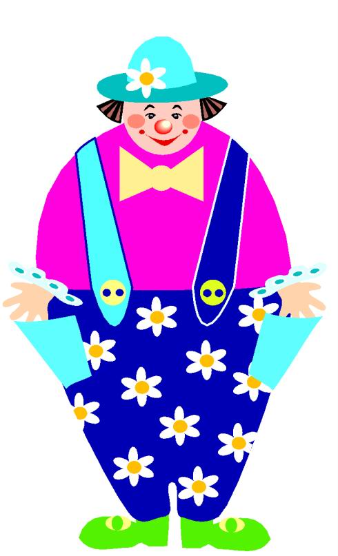 Clowns clip art