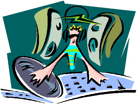 Dj clip art
