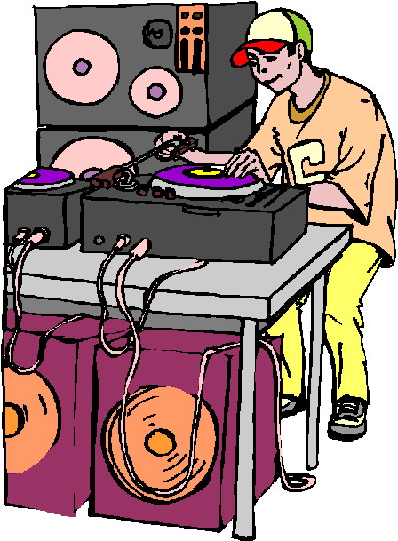 Dj clip art