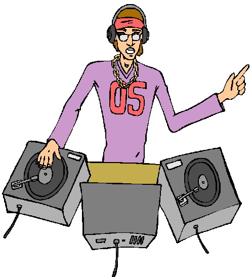 Dj clip art