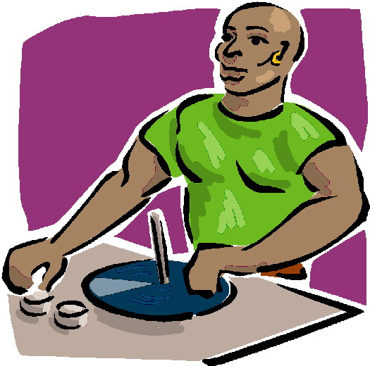 Dj clip art