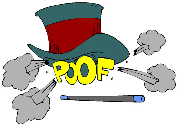 Magic tricks clip art