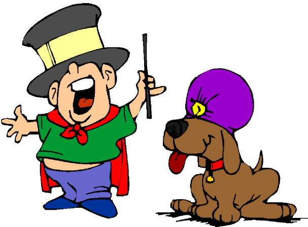 Magic tricks clip art