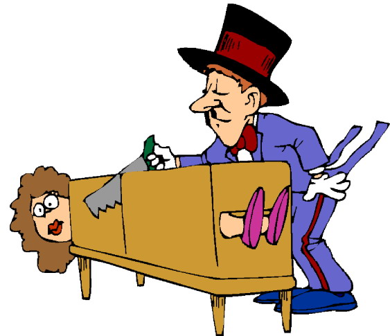 Magic tricks clip art