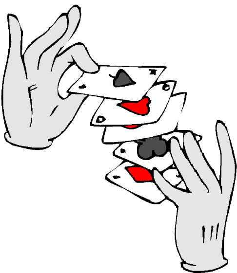 Magic tricks clip art