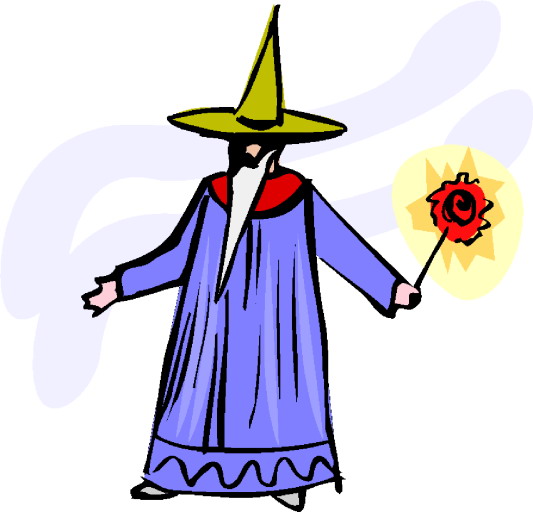 Magic tricks clip art