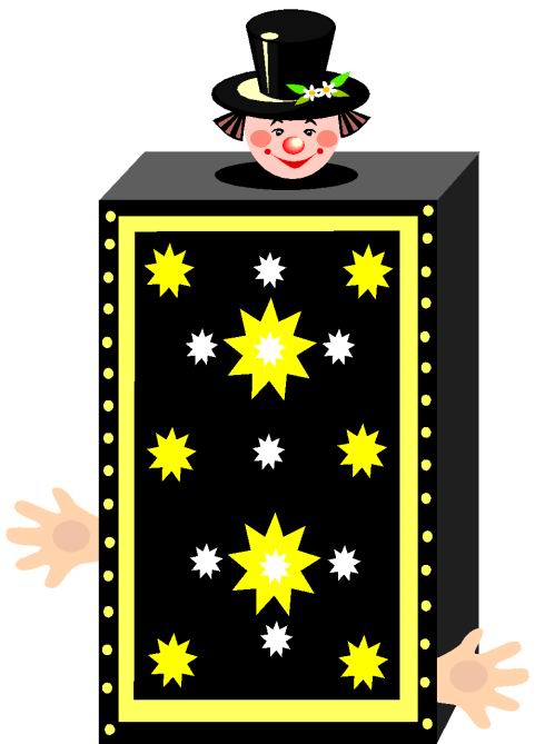 Magic tricks clip art