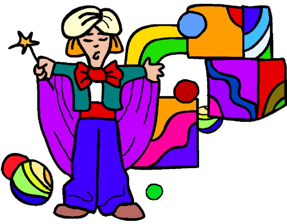 Magic tricks clip art