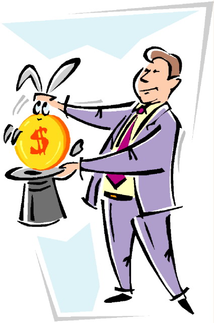 Magic tricks clip art