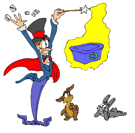 Magic tricks clip art