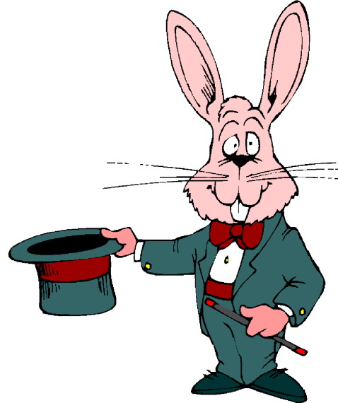 Magic tricks clip art
