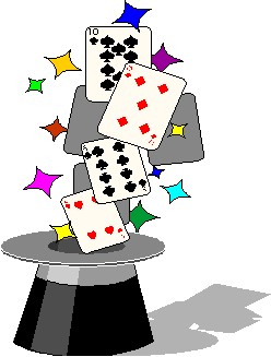 Magic tricks clip art