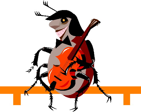 Music animals clip art