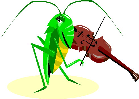 Music animals clip art