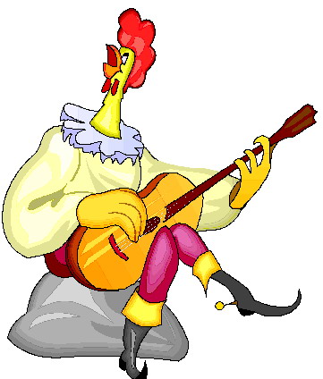 Music animals clip art